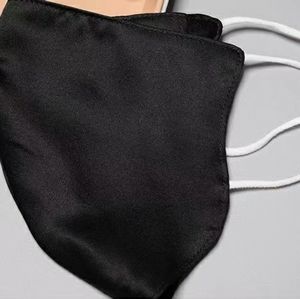 Mulberry Silk Face Masks - Black